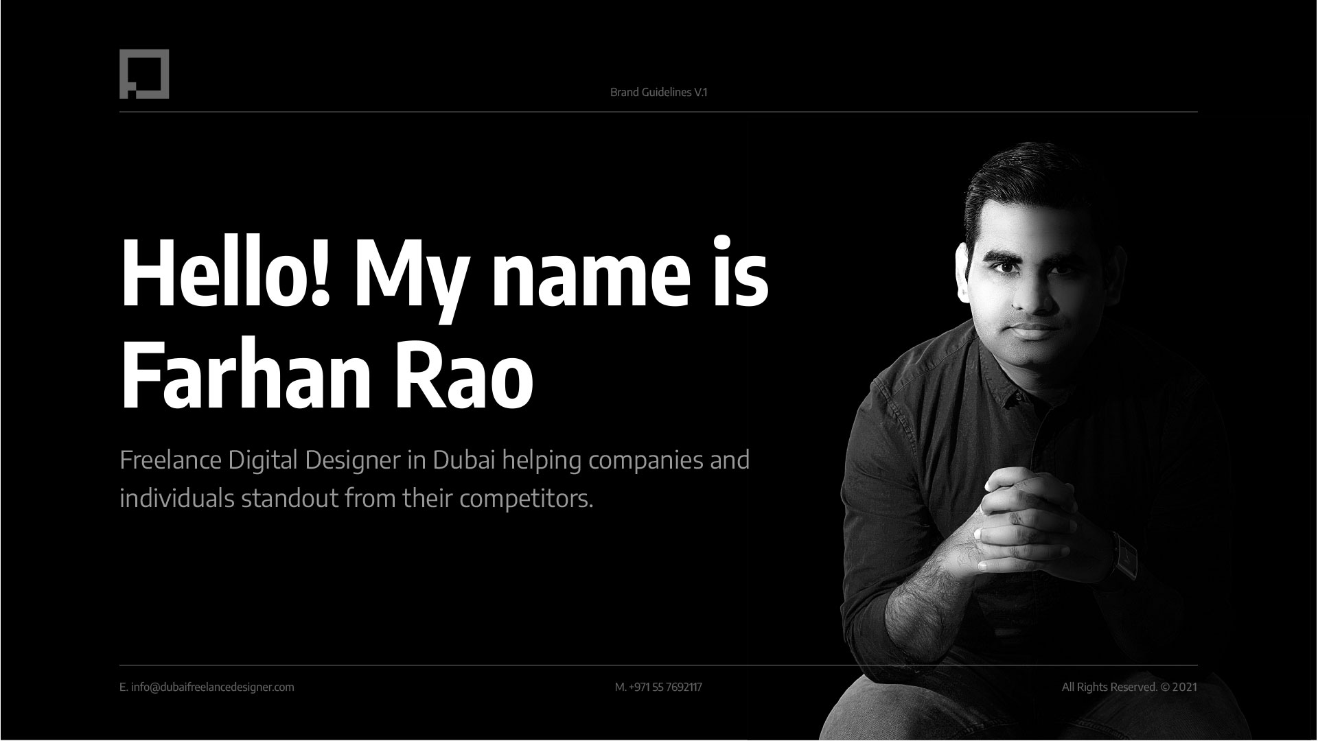 Rebrand DubaiFreelanceDesigner