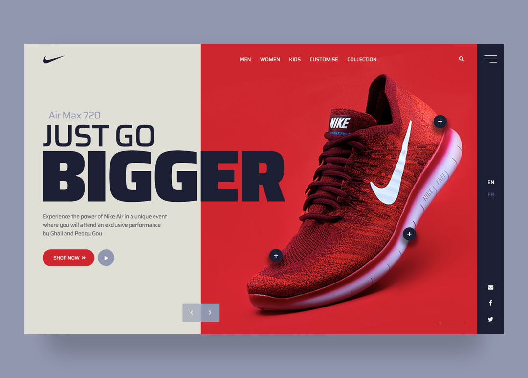 Nike Shoe - Just Go Bigger