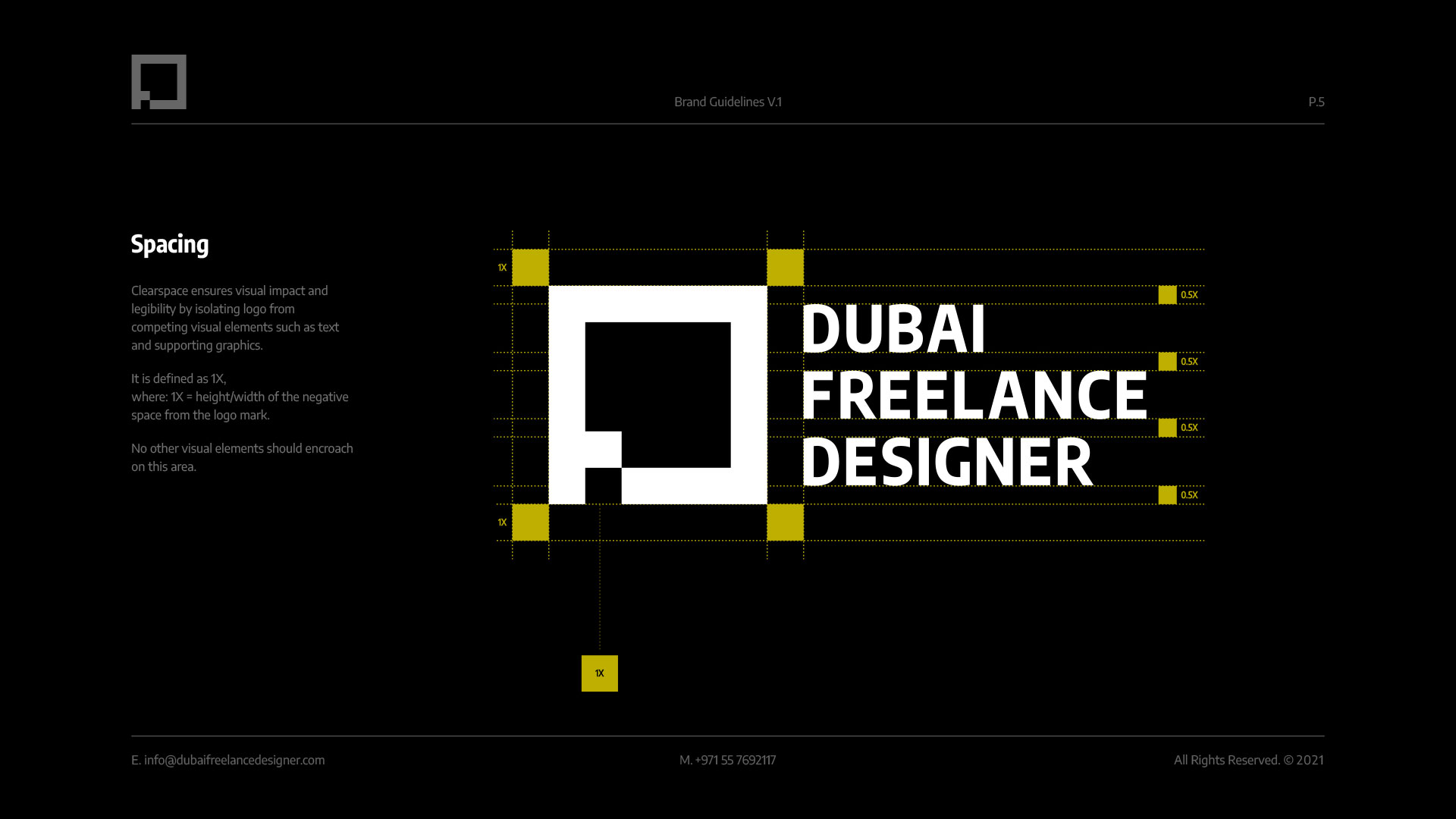 Rebrand DubaiFreelanceDesigner