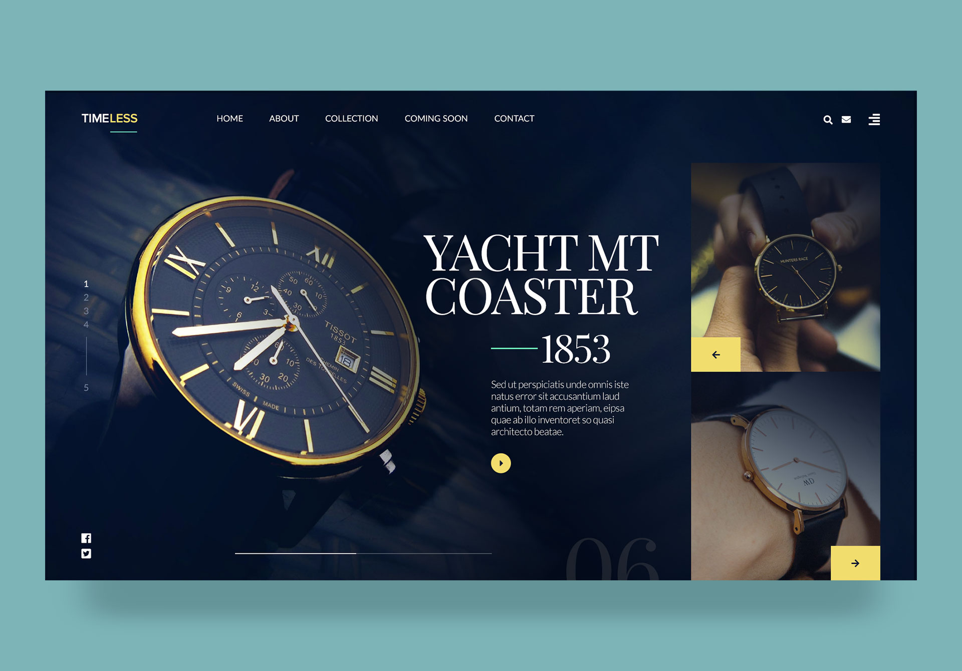 Timelss - Watch Company Design